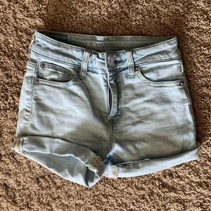 American eagle jean shorts